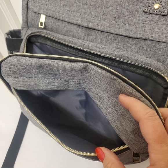 LOVEVOOK Laptop Backpack/top handle Bag Grey, Versatile, Business Casual - Picture 13 of 13